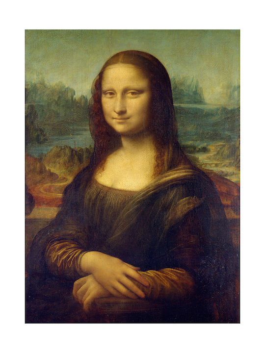 I-gallery Mona Lisa Leonardo Painting Copy of Da Vinci on Canvas 50x70cm
