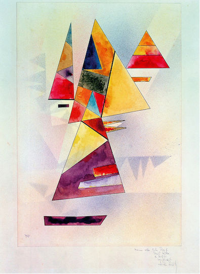 I-gallery Πίνακας Αντίγραφο του Wassily Kandinsky σε Καμβά