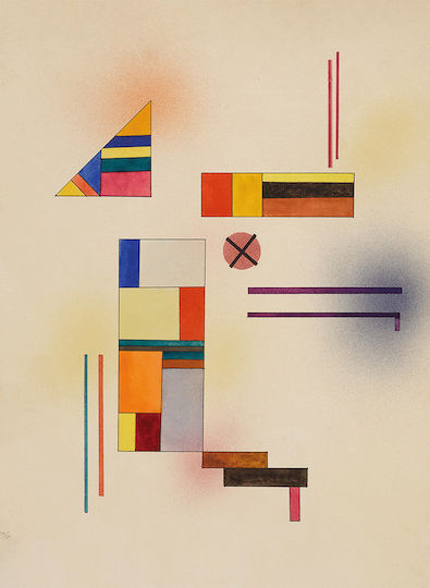 I-gallery Πίνακας Αντίγραφο του Wassily Kandinsky σε Καμβά