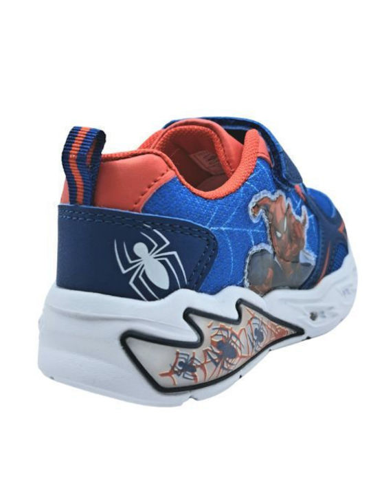 Kids Sneakers with Scratch & Lights Blue