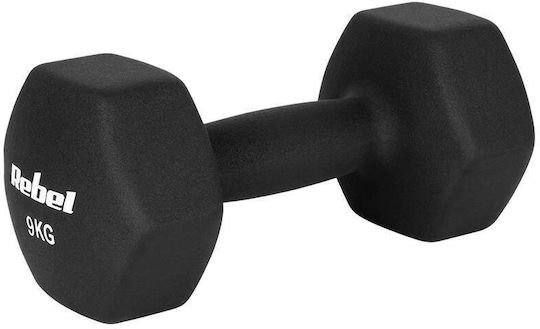 Rebel Set Haltere Hexagonale din Neopren 2 x 9kg