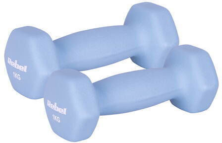 Rebel Set Haltere Hexagonale din Neopren 2 x 1kg