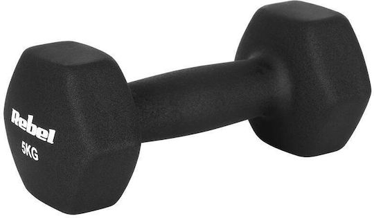 Rebel Hexagonal Neoprene Dumbbell Set 2 x 5kg