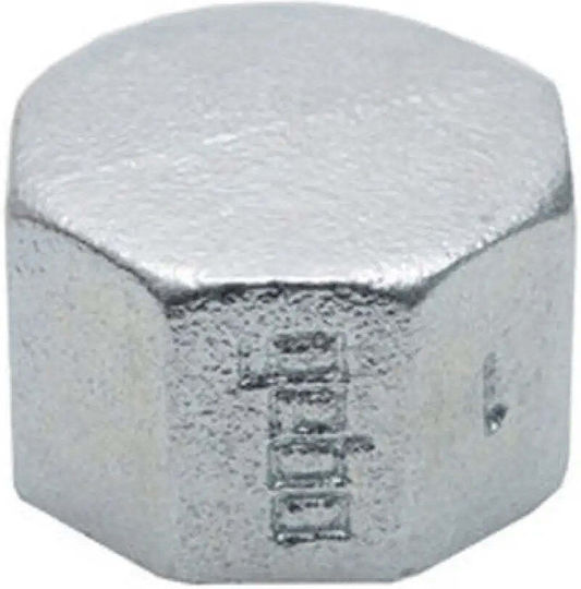Galvanized Cap 1" Gebo