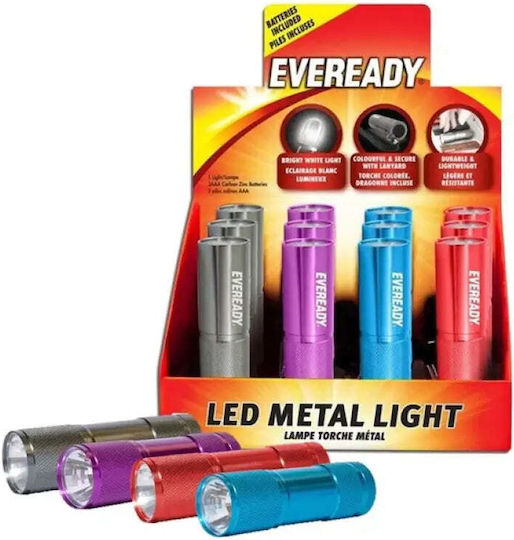 Energizer Flashlight LED with Maximum Brightness 80lm Metal Light White