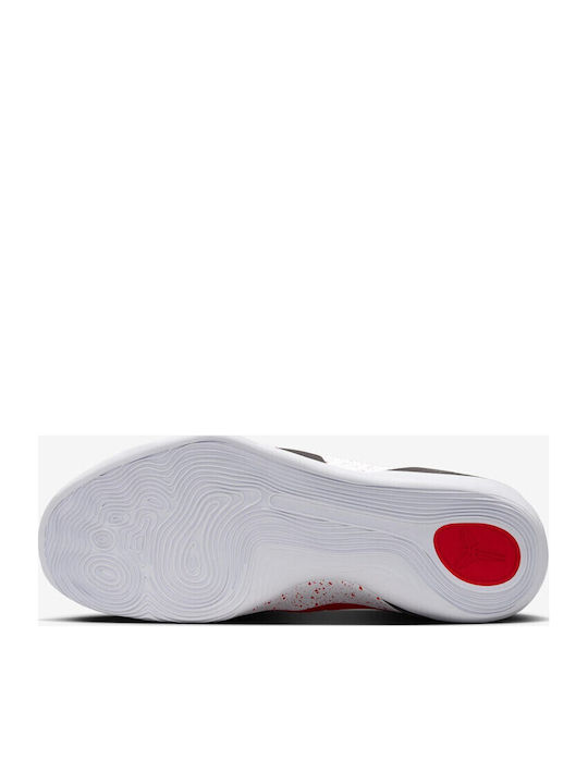 Kobe 9 EM Elite Low EM Protro University Red Low Basketball Shoes University Red / White