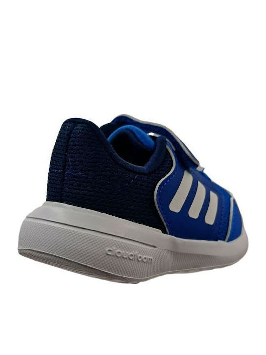 Tensaur Tensaur Run 3.0 Kids Sports Shoes Running with Hoop & Loop Closure Core Black / Bliss Pink / Cloud White