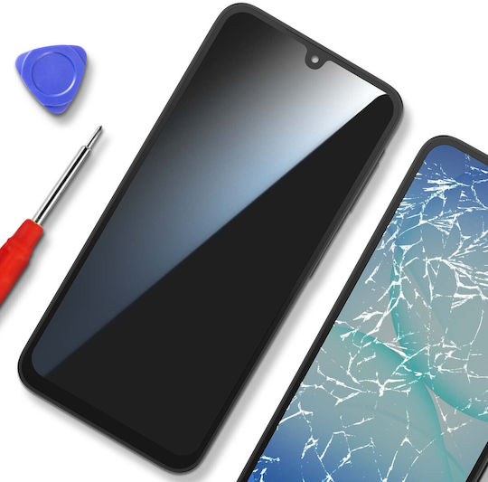 Clappio Ecran Lcd In-cell Complet Pentru Galaxy A17 4g Cu Ramă Negru