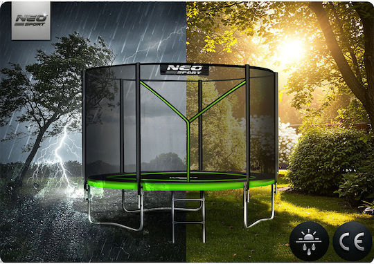 NEO Sport Trambulină Pentru Copii Diametru 103 cm cu Plasă de Protecție și Scară
