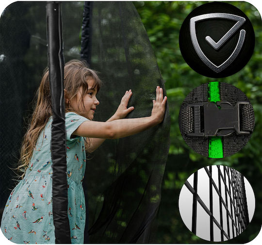 NEO Sport Trambulină Pentru Copii Diametru 103 cm cu Plasă de Protecție și Scară