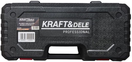 Kraft & Dele Κλαδευτικό Αλυσοπρίονο Μπαταρίας 2.57kg με Λάμα 15.24cm