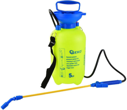 Geko 5L Pressure Sprayer with 5lt Capacity
