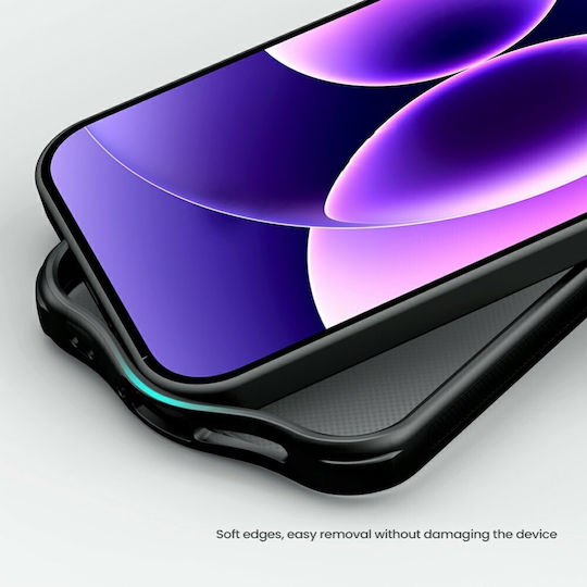 Nillkin Super Frosted Shield Pro Umschlag Rückseite Kunststoff / Silikon Schwarze (Xiaomi 17 Pro)