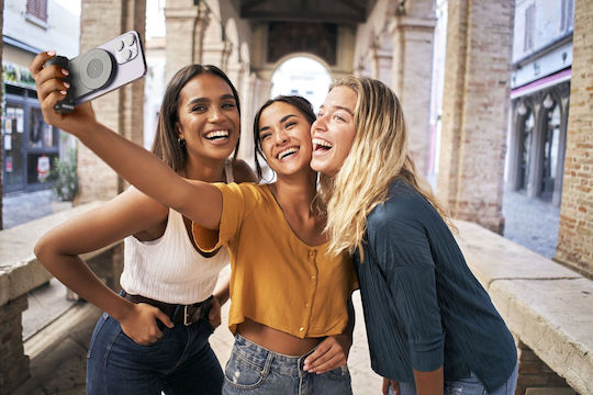 Cellular Line Pics Mag Universal Bluetooth Selfie Holder Black