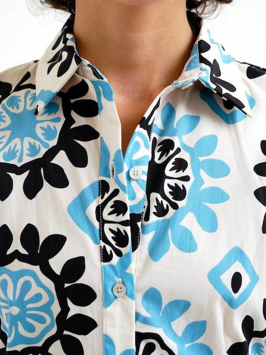 Summer Midi Shirt Dress