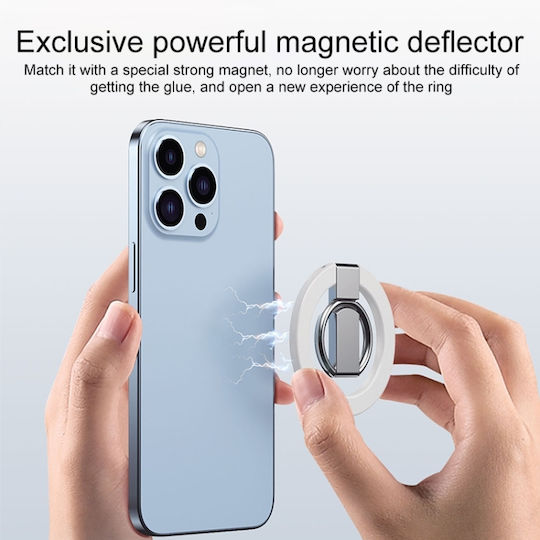 Magsafe Magnetic Dual Hinge Case Without Adhesive White