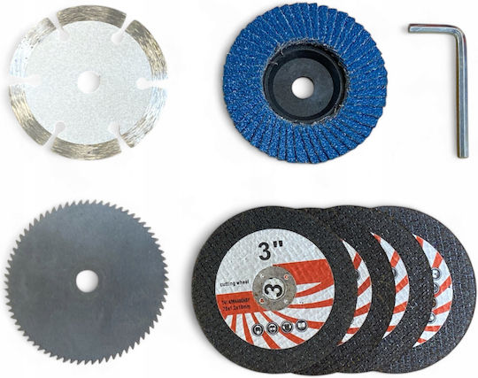 Kraft & Dele KD3161 Winkelschleifer 125mm Batterie Bürstenlos