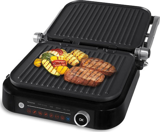 Orava Grillchef 2 Tabletop Electric Grill Grate 2100W with Adjustable Thermostat 35x33cm