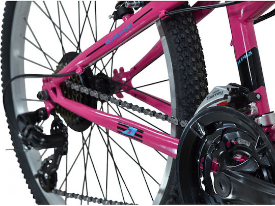 Alpina 24" Kinder Fahrrad Mountainbike Rosa