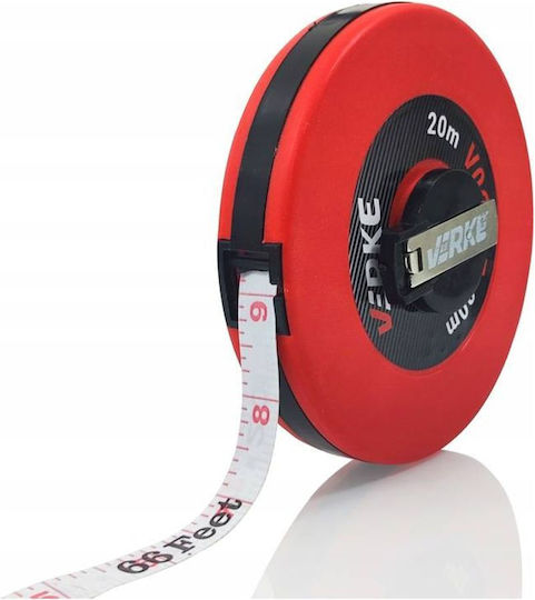 Measuring Tape 20m Fiberglass V06107 Verke