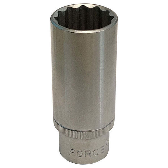 Force 1/2" 30mm Extended 12-point Socket