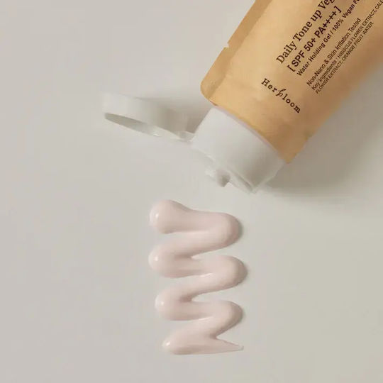 Herbloom Daily Tone Up Sunscreen Face Cream SPF50+ Tinted 50ml