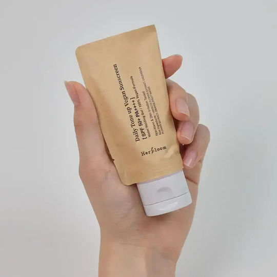Herbloom Daily Tone Up Sunscreen Face Cream SPF50+ Tinted 50ml