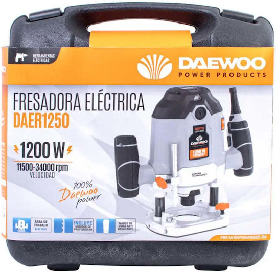Daewoo DAER1250 Κάθετη Φρέζα 1250W με Ρύθμιση Ταχύτητας