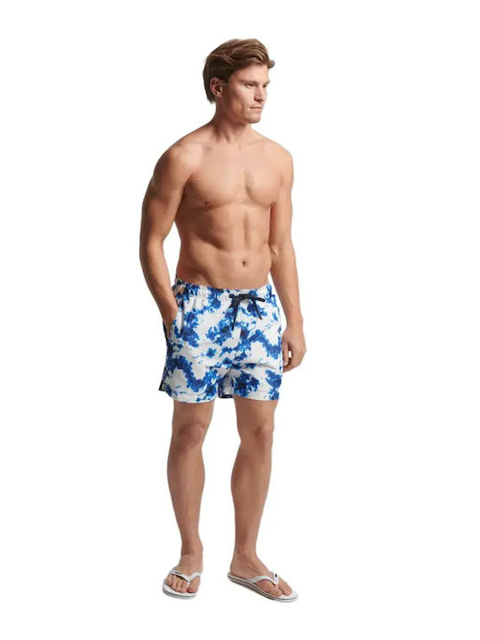 Studios Swim Ανδρικό Μαγιό Σορτς Μαύρο με Σχέδια