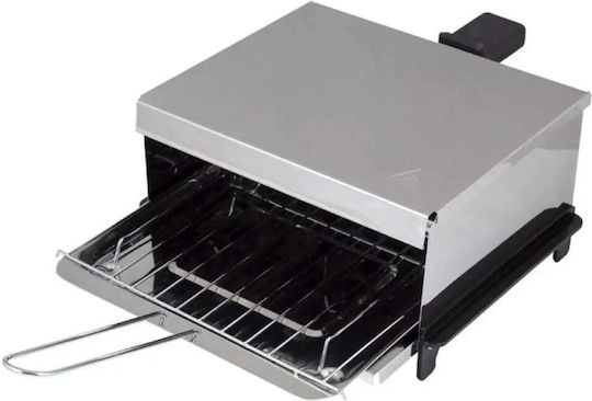 Crown Tischplatte Elektrogrill Grill 800W mit Deckel 25cmx21cmcm