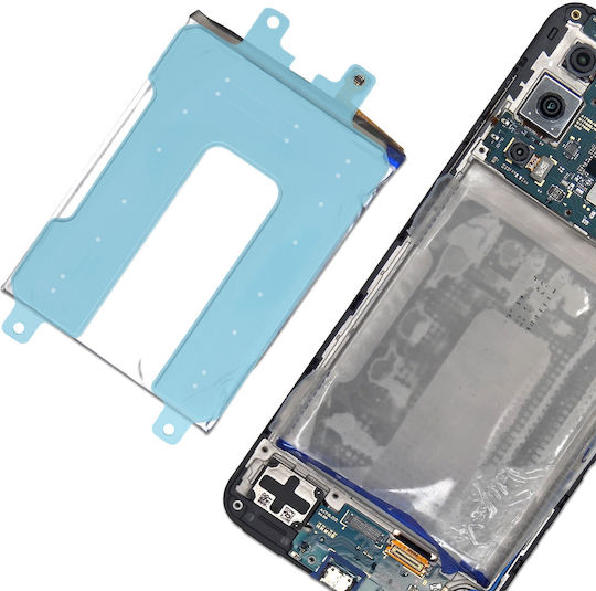 Clappio Replacement Adhesive Battery Fixing Galaxy A17 4g Blue