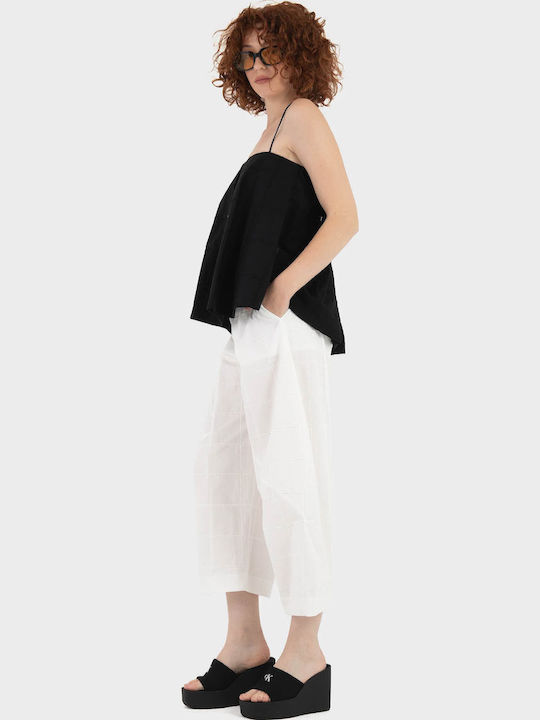 Women's Cotton Blouse Black