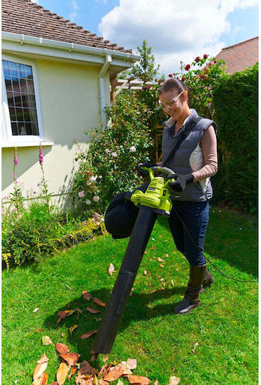 Ryobi RBV3000CSV Blower / Vacuum Handheld Electric 3000W with Volume Control & Maximum Air Speed 375km/h