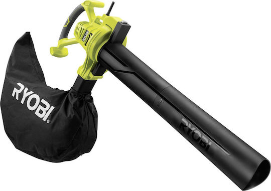 Ryobi RBV3000CSV Blower / Vacuum Handheld Electric 3000W with Volume Control & Maximum Air Speed 375km/h
