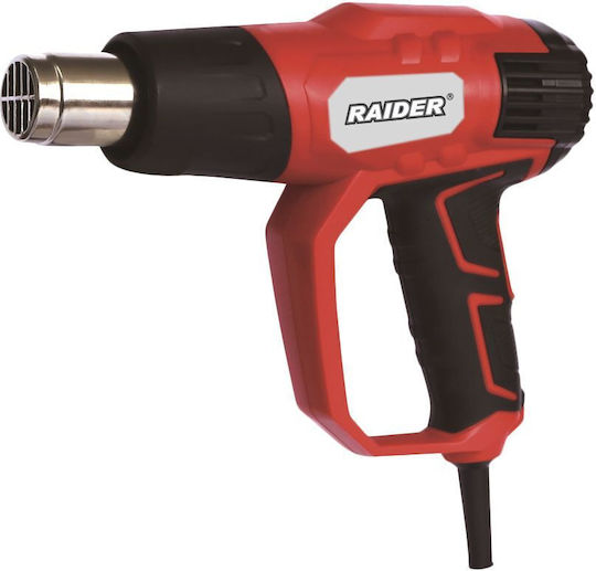 Raider RD-HG23 Пистолет за горещ въздух 2000W с регулиране на температурата до 600°C