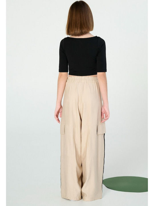 Kinderhose Beige