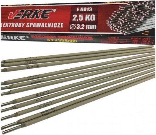 Electrozi De Sudură Verke V75104 Rutile 3.2 Mm 2.5 Kg