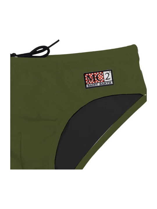 MC2 Ανδρικό Μαγιό Slip Green