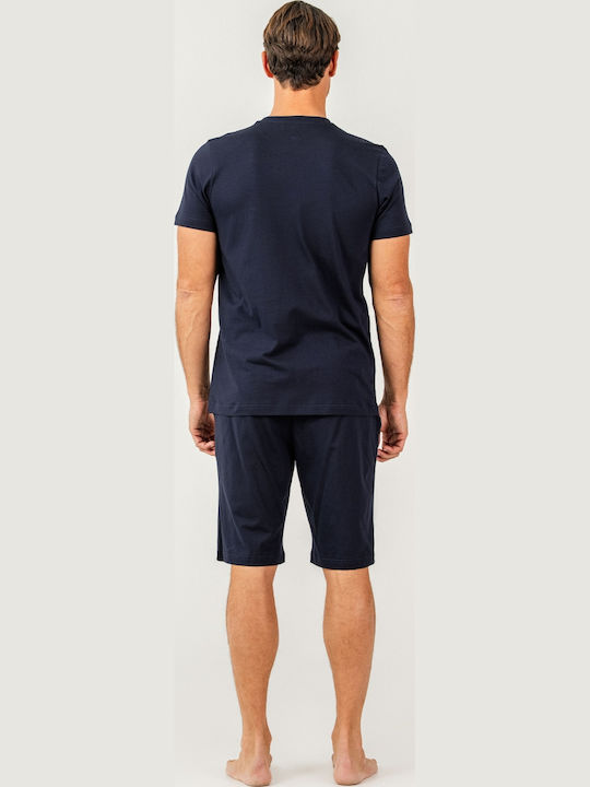 Arnetta Summer Men's Pyjama Dark Blue