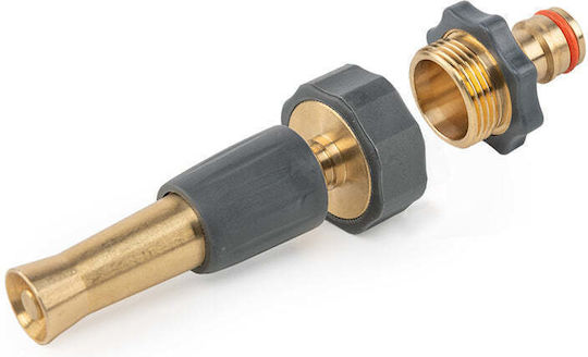 Adjustable Brass Nozzle 3/4" Tap Connection Gz 3/4" 10cm Brass Soft