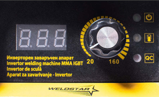 Weldstar Compact ARC 160 Електрожен Inverter ММА с Максимален Ток на Заваряване 160Спецификация