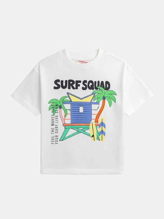 Kids Set with Shorts Summer 2 Pieces White