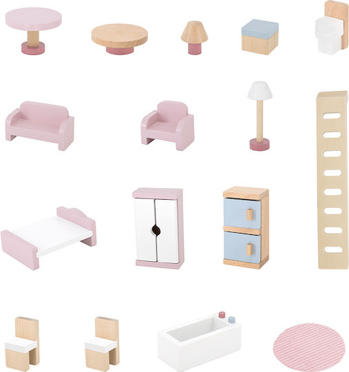 Viga Toys Wooden Dollhouse