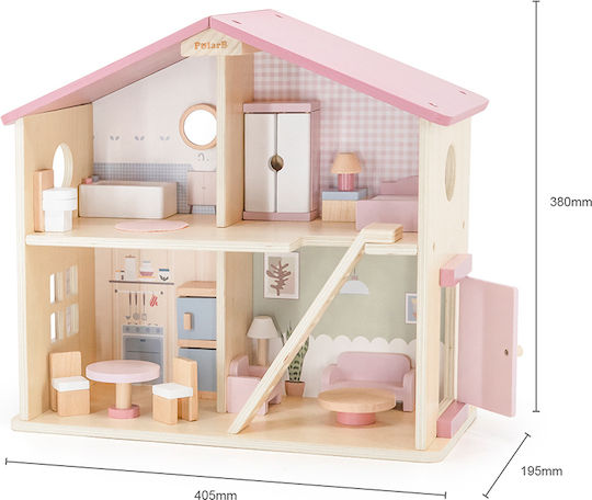 Viga Toys Wooden Dollhouse