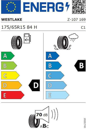 Anvelopă 175/65 R15 84h Westlake Z-107 Etykieta D-b-b-70 Db