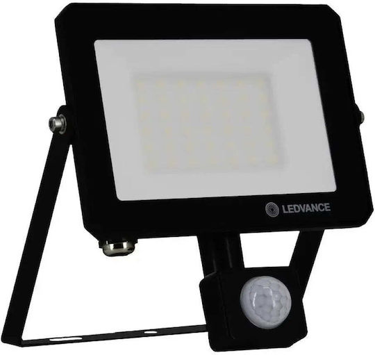 Ledvance Водоустойчив LED Прожектор 50W Неутрално Бяло 4000K с Motion Sensor IP65
