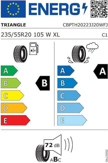 Triangle Effexsport Th202 235/55R20 105W XL Sommerreifen