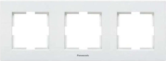 Panasonic Karre Plus Triple Horizontal Frame