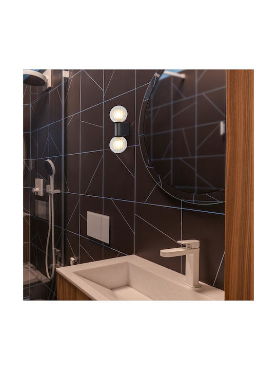 Rabalux 75022 Аплик Colzar 2xG9/3.5W/230V IP44 Черен