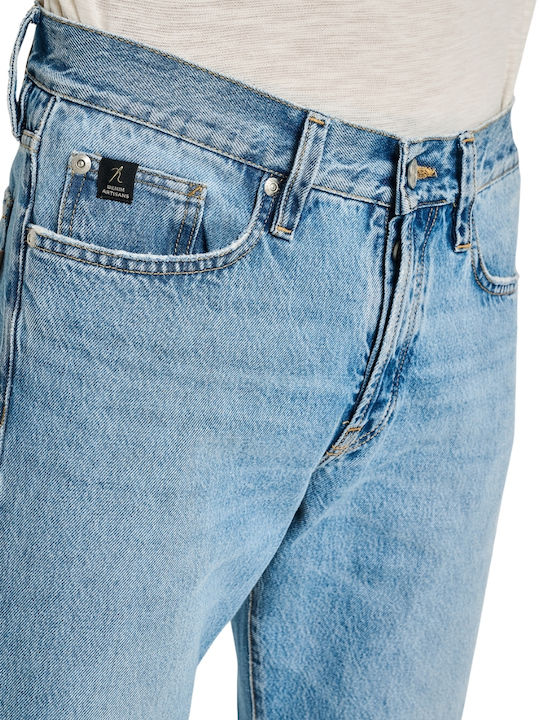Men's Jeans Pants with Regular Fit Blue-Denim